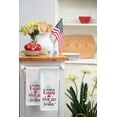 thumbnail image 3 of Sparkler Kisses And July 4Th Wishes Kitchen Towel, 3 of 3