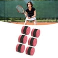 thumbnail image 1 of Tennis Racket Grip Tape, Tennis Grip Tape Tennis Wrap Grip Tape 6Pcs PU Frosted Anti Skid Tennis Racket Grip Tape Sweat Absorption Badminton Racket Tape for Tennis Rackets, Badmint, 1 of 7