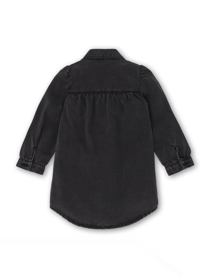 black denim toddler dress Girls Next Black Denim Pinafore Dress (3mths-8yrs) 1.5