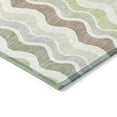 thumbnail image 3 of Addison Rugs Chantille Indoor/Outdoor Transitional Stripes Aloe Machine Washable Rectangle Rug, 3' x 5', 3 of 8