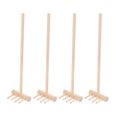 thumbnail image 1 of SKISUNO 4Pcs Mini Wooden Rake for Sand Table Maintenance and DIY Crafting Khaki Color Compact Shape Sandbox Tools, 1 of 8