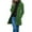 Green, variant on Baberdicy Woolen Coat Women's Solid Color Vintage Mid Length Button Wool Jacket Coat Women's Wool & Blends Khaki