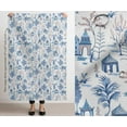thumbnail image 3 of Soimoi 56 Inch Wide Waterproof Taffeta Fabric by The Yard | Blue Tree Theme | Outdoor Use for Furniture Covers, Umbrellas, Patio Decor & More, 3 of 7