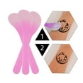 thumbnail image 4 of Paquete de 100 Cosmetic Spatula Cucharada Portátil Portátil Maquillaje Ojo Herramienta Mezcla Crema Facial Scoop Supply Piel Cuidado de la piel Accesorio Pink, 4 of 7
