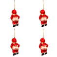 thumbnail image 1 of Pantalones Lindos Navideños Con Papá Noel para Decoraciones Árboles Navidad (pantalones Apagados), 1 of 2