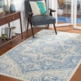 thumbnail image 2 of SAFAVIEH Metro Webster Medallion Area Rug, Blue/Ivory, 3' x 5', 2 of 8