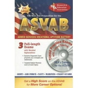 ASVAB w/CD (REA)-The Best Test Prep (Military (ASVAB) Test Preparation), Used [Paperback]