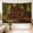 D, variant on XaaKee Tapestry Wall Hanging, Mossy Stone Library Forest, High-Quality Polyester Bedroom Tapestry, 60x40Inch