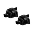 thumbnail image 3 of 2 piezas de conector de boquilla de de para , accesorio de plomería de salida de agua, accesorio giratorio para acuarios. Negro, 3 of 8