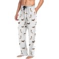 thumbnail image 4 of Top-kevin Dog Men's Pajama Pants Pjs Bottoms with Pockets Sleep Lounge Pants for Men, 4 of 13