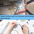thumbnail image 3 of Juego de 8 Alicates Pinzas para Joyería y Bisuteria, Pinzas de Corte Punta, Kit de Herramientas Manuales, 3 of 4