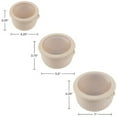 Set of 3 Bowls with Lids Microwave, Freezer, and Fridge Safe Nesting