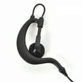 thumbnail image 2 of Uteam Walkie Talkie Ear Hook Headset 3.5mm Single Ear Earphone with Clip Coiled Cable, 2 of 4