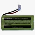 thumbnail image 2 of battery bt184342 / bt284342 for at&t vtech ge rca and clarity phones 2.4v 550mah ni-mh, 2 of 2