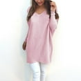 thumbnail image 1 of MKLEKYY Gray Sweater Women's Oversized Sweater Cowl Neck Long Sleeve Button Loose Pullover Knit Sweater Tops, 1 of 1