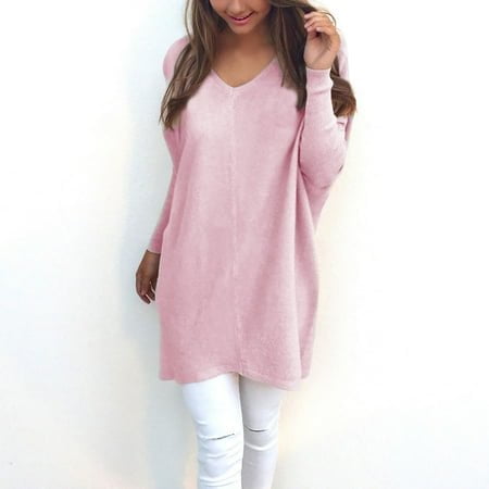 MKLEKYY Gray Sweater Women's Oversized Sweater Cowl Neck Long Sleeve Button Loose Pullover Knit Sweater Tops