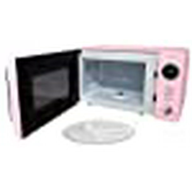 Nostalgia Retro 0.7 Cubic Foot 700-Watt Countertop Microwave