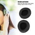 thumbnail image 4 of Almohadillas De Repuesto Universales Para Auriculares De 95 Mm, Funda De Cojín, Espuma Suave, Cuero Proteico, Bloqueo De Ruido, Fácil Instalación Para Auriculares, 4 of 7