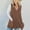 Brown, variant on ClodeEU Women's Knit V Neck Sleeveless Tank Top with Pockets,Solid Color Casual Loose Fit Sweater Vest Green,Womens Plus M