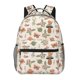 thumbnail image 1 of Balery Forest Mushrooms Insects Mochila Escolar Impresa, Mochila Ligera para Viajes Casual, Mochila Duradera y Cómoda Multifuncional, Mochila para Laptop-One Size, 1 of 5