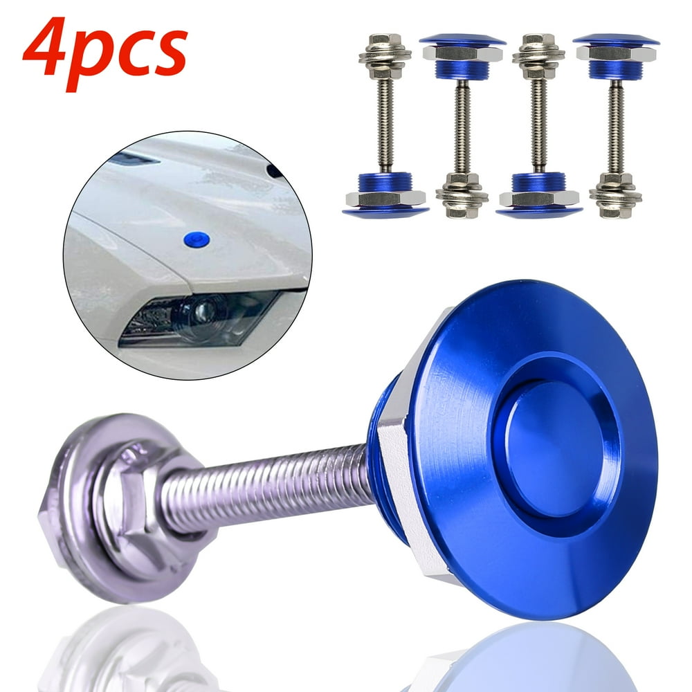 4 PCS Mini Bumper Quick Release Latch License Plate Lock Clip 1.25