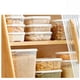 thumbnail image 3 of Juego de 10 recipientes herméticos para almacenar alimentos | Organización de la despensa para harina, granos, azúcar y refrigerios | Recipientes de plástico apilables con tapa, 3 of 9
