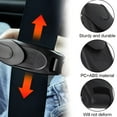 thumbnail image 4 of Adjustable Car Seat Belt Clip,Universal Belt Adjuster & Positioner for Shoulder Comfort in Trucks, SUVs and Various Cars (Black), 4 of 5