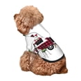 thumbnail image 5 of Salouo Vintage Buffalo Plaid Christmas Camper Pattern Small Dog Hoodie Sweatshirts Dog Clothes Coat Clothing Puppy Sweater Outfit Pullover Pet Winter Coat Sweater Outfit-XX-Large, 5 of 7