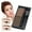 A, variant on Desertasis Eyebrow Pencil Dark Brown Two-Color Eyebrow Powder,Waterproof, Sweat-Proof,Easy To Color,Natural C