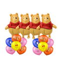 thumbnail image 2 of Suministros para fiestas de cumpleaños infantiles, juego de globos de dibujos animados de Winnie The Pooh, globos de fiesta, regalos para niños, adorno de papel para tartas, baby shower, 2 of 4
