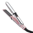 thumbnail image 1 of Graflsoa Compact Dual-Purpose Styler: Mini Straightener & Curler with Adjustable Temperature, Pink (US Standard), 1 of 6
