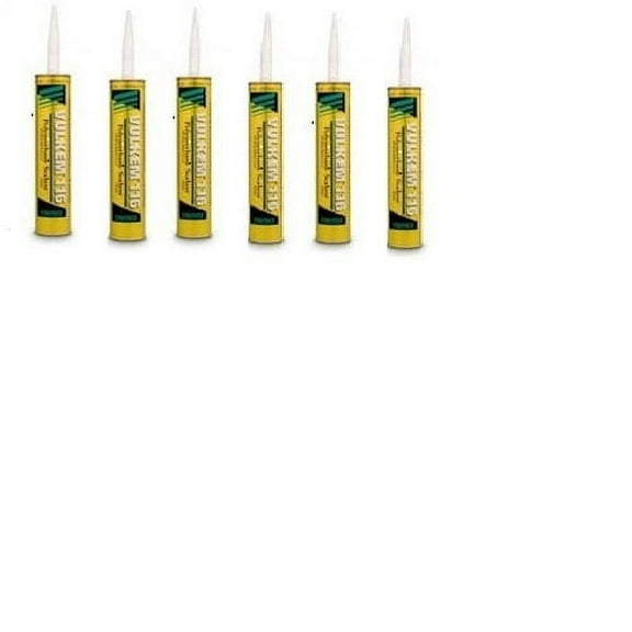 Tremco vulkem 116 High-Performance Polyurethane Sealant - White 6 PAck