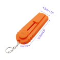 thumbnail image 4 of Bewildely Abridor de botellas de cerveza de eyección ABS, herramienta de cocina portátil, llavero práctico, Mini lanzador de tapas para Cocina y Comedor Naranja 117 mm * 42 mm * 15 mm, 4 of 6