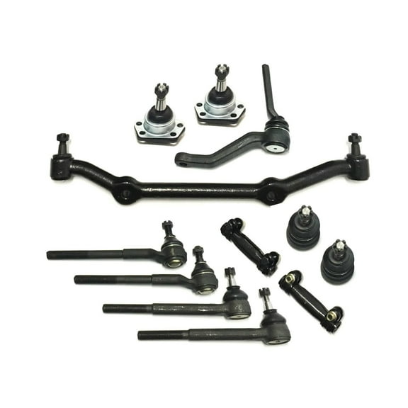 Center Link Idler Arm Tie Rod Ends Upper & Lower Ball Joints Complete Suspension 12 Pieces Set Fits select: 1996-2003 CHEVROLET S TRUCK, 1996-2005 CHEVROLET BLAZER