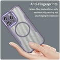 thumbnail image 3 of Panda Baby Magnetic Case for iPhone 15 Pro, Compatible with Magsafe, Translucent Matte Back Slim Shockproof Phone Cover (Purple), 3 of 13