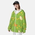 thumbnail image 5 of Balery Funny Chicken Men's Women's UPF 50+ Sun Protection Lightweight Hoodie Performance Long Sleeve Shirt for Fishing Running-Large, 5 of 9