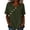 A98-Army Green, variant on Women Short Sleeve V Neck Linen Cotton Tee Asymmetrical Wrap Blouse Button Side Tie Casual Tunic Tops