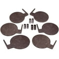 thumbnail image 5 of BFO AR500 6" x 3/8" Dueling Steel DIY Shooting Tree Target Paddles Kit W/ Tubes, 5 of 6