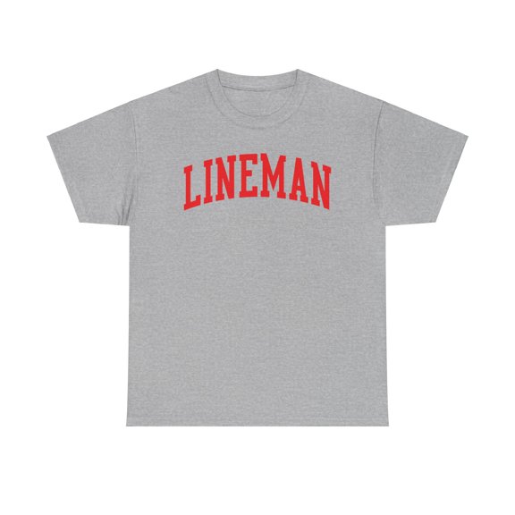 Lineman Shirt Gifts Tshirt Tee Crew Neck