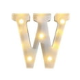 thumbnail image 1 of Fiudx Lámpara con Letras Led Decorativas, Luz Nocturna Tipo Marquesina, Decoración Versátil para El Hogar, Celebraciones de Cumpleaños y Bodas, Ambiente Romántico, Fácil de Usar con Pilas., 1 of 6
