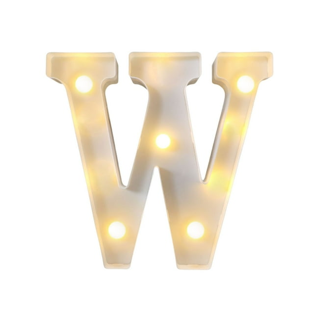 Sales Today Clearance! LED Letters Lights, Alphabet Lamp, Illuminated Letter Lights for Party, Wedding, and Children’s Room Decoration, Battery-Operated Night Lights for Home and Events