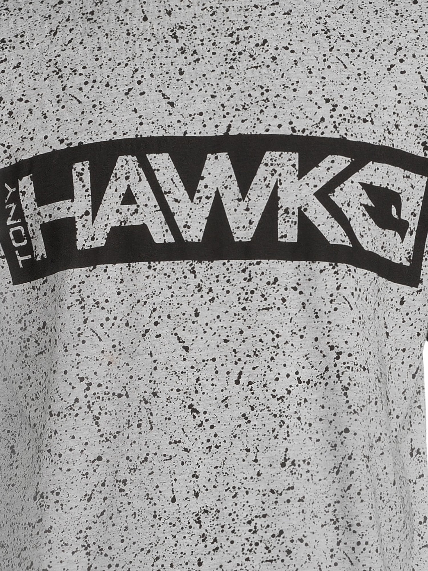 Tony Hawk Men's Splatter Paint Hawk Logo T-Shirt, Sizes S-XL