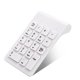 thumbnail image 1 of Inteprter Teclado inalámbrico USB de 18 teclas, teclados numéricos profesionales, alimentado por batería para computadora portátil, Juegos de teclado y mouse para computadora, 1 of 6