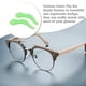 thumbnail image 5 of Qarigey Paquete de 10 soportes para gafas, cadena para gafas, ganchos elegantes para las orejas, puntas de sien, retenedor de manga, decoración, Cadenas y cordones para anteojos verde Qarigey AP008973-04B, 5 of 6