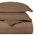thumbnail image 2 of Superior Egyptian Cotton 400 Thread Count Duvet Cover Set, Full/Queen, Taupe, 2 of 11