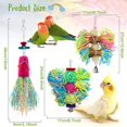 thumbnail image 2 of Bird Chewing Toys Parrot Shredder Toy Shred Foraging Hanging Cage Toy for Conure Cockatiel African Grey Amazon (3 Pack), 2 of 8