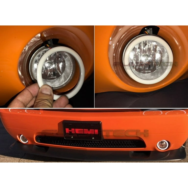 2014 dodge charger fog light kit 2011-2014 Dodge Charger 12V/35W Fog Lights Kit (Chrome Housing/Clear Lens) main image 0