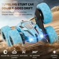 thumbnail image 4 of Remote Control Car Stunt RC Cars 360° Rotating with 2.4GHz Rechargeable Wheel Lights Toys Car Gift for Boys 3 4 5 6 7 8 9 10 11 12 (Red), 4 of 7