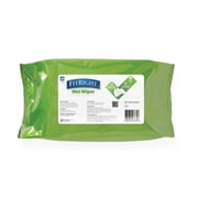 FitRight Disposable Adult Wipes for Incontinence, Personal Dry Cleansing Wipes, Aloe, Scented, 8 x 10in, 100 Count