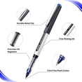 thumbnail image 4 of Bolígrafos EYEYE, tinta líquida azul de 0,5 mm, paquete de 25 unidades, 4 of 9
